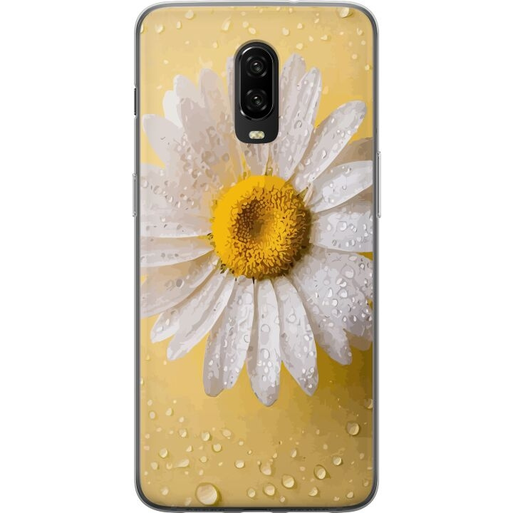 Mobile case for OnePlus 6T with Porslinsblomma design in the group SMARTPHONE & TABLETS / Phone cases / OnePlus at TP E-commerce Nordic AB (A56555)