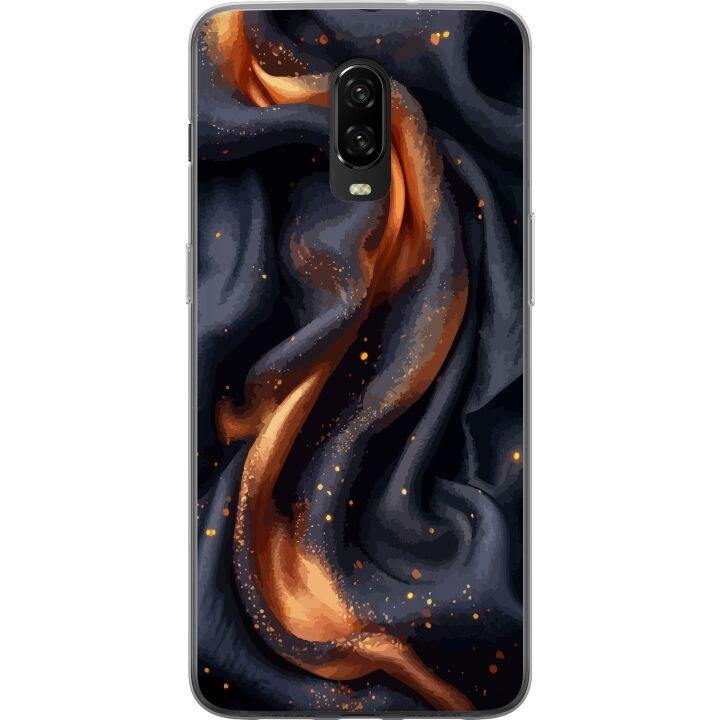 Mobile case for OnePlus 6T with Fiery silk design in the group SMARTPHONE & TABLETS / Phone cases / OnePlus at TP E-commerce Nordic AB (A56556)