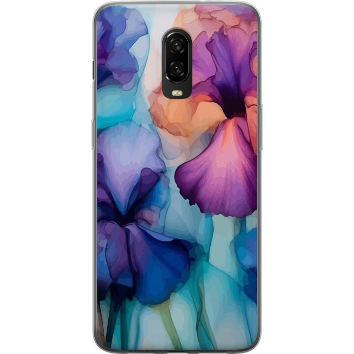 Mobile case for OnePlus 6T with Magical flowers design in the group SMARTPHONE & TABLETS / Phone cases / OnePlus at TP E-commerce Nordic AB (A56558)