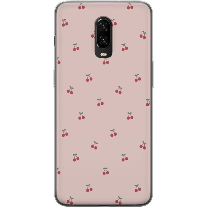 Mobile case for OnePlus 6T with Cherry design in the group SMARTPHONE & TABLETS / Phone cases / OnePlus at TP E-commerce Nordic AB (A56562)