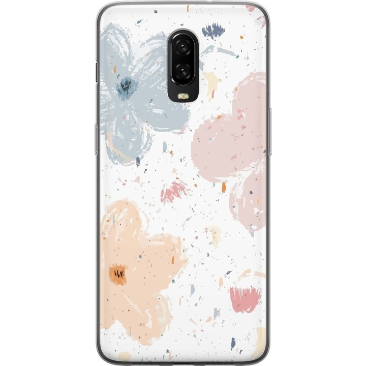 Mobile case for OnePlus 6T with Flowers design in the group SMARTPHONE & TABLETS / Phone cases / OnePlus at TP E-commerce Nordic AB (A56567)