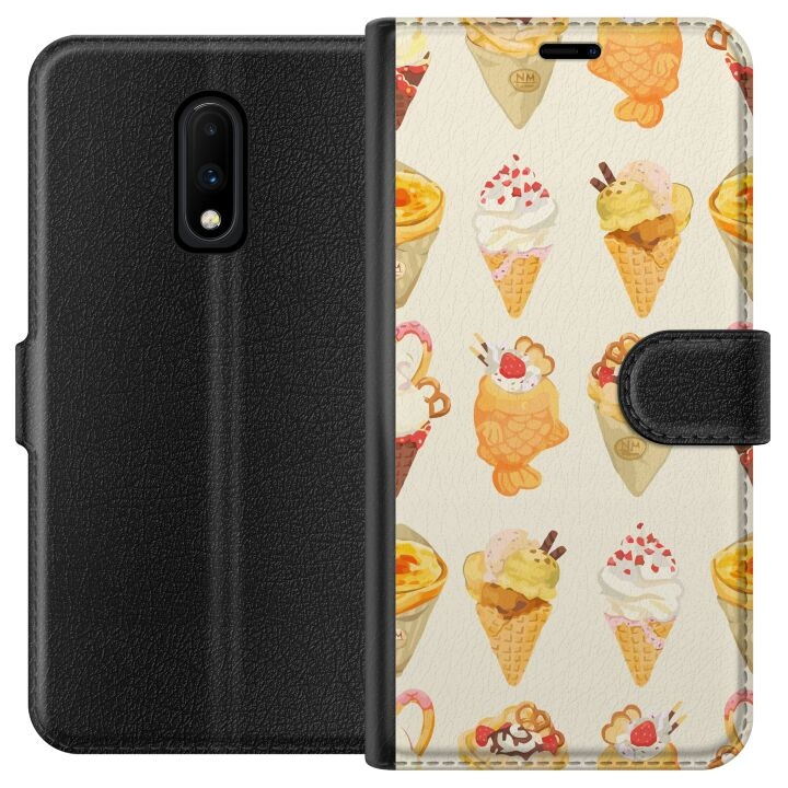 Wallet case for OnePlus 7 with Glassy design in the group SMARTPHONE & TABLETS / Phone cases / OnePlus at TP E-commerce Nordic AB (A56593)