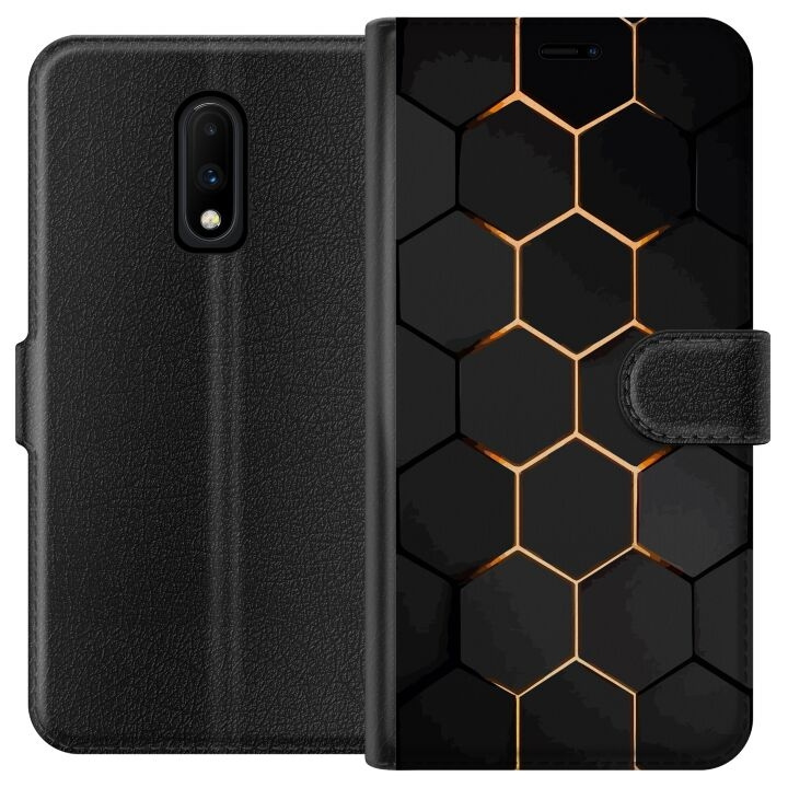 Wallet case for OnePlus 7 with Luxurious Pattern design in the group SMARTPHONE & TABLETS / Phone cases / OnePlus at TP E-commerce Nordic AB (A56607)