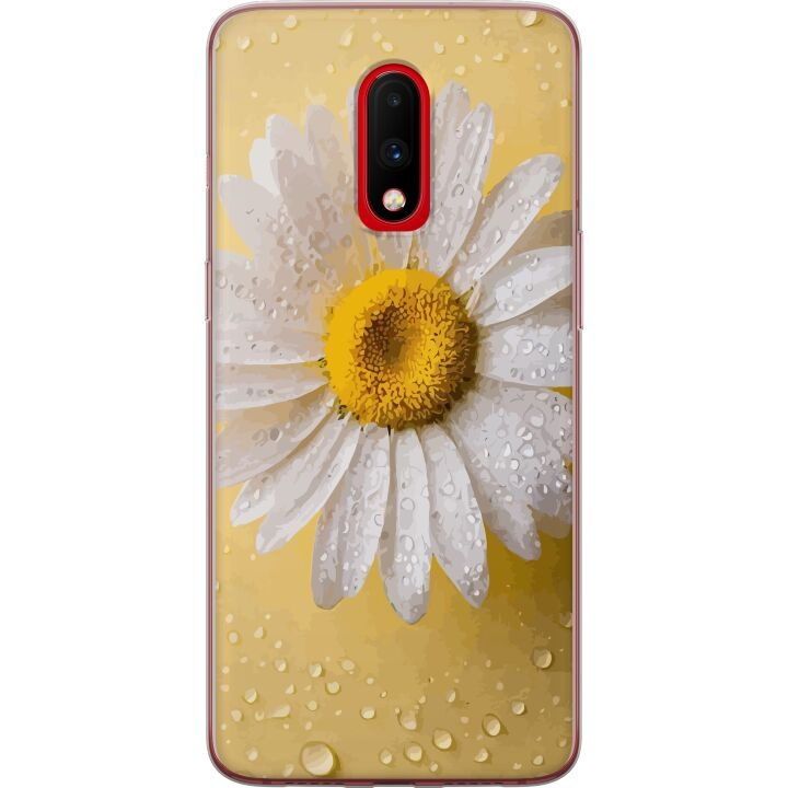 Mobile case for OnePlus 7 with Porslinsblomma design in the group SMARTPHONE & TABLETS / Phone cases / OnePlus at TP E-commerce Nordic AB (A56609)