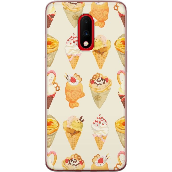 Mobile case for OnePlus 7 with Glassy design in the group SMARTPHONE & TABLETS / Phone cases / OnePlus at TP E-commerce Nordic AB (A56620)