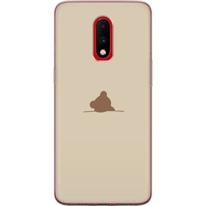 Mobile case for OnePlus 7 with Nalle design in the group SMARTPHONE & TABLETS / Phone cases / OnePlus at TP E-commerce Nordic AB (A56629)