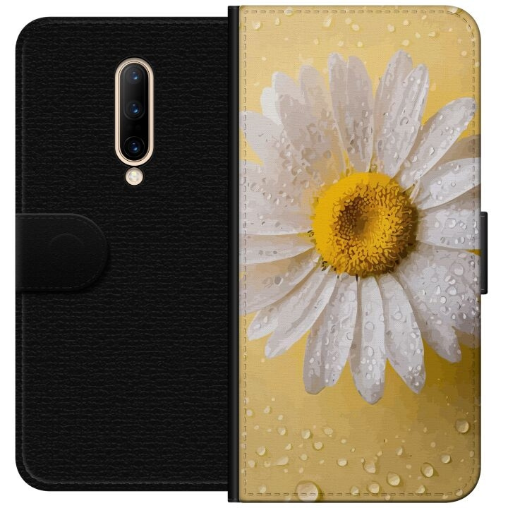 Wallet case for OnePlus 7 Pro with Porslinsblomma design in the group SMARTPHONE & TABLETS / Phone cases / OnePlus at TP E-commerce Nordic AB (A56636)