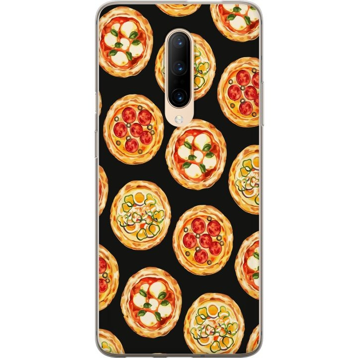 Mobile case for OnePlus 7 Pro with Pizza design in the group SMARTPHONE & TABLETS / Phone cases / OnePlus at TP E-commerce Nordic AB (A56676)