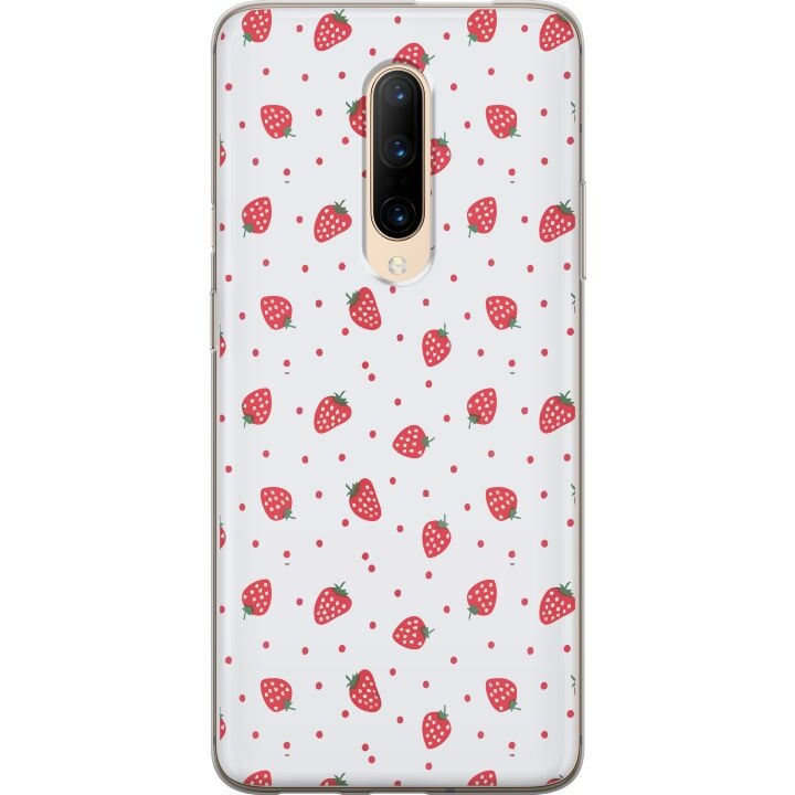 Mobile case for OnePlus 7 Pro with Strawberries design in the group SMARTPHONE & TABLETS / Phone cases / OnePlus at TP E-commerce Nordic AB (A56680)