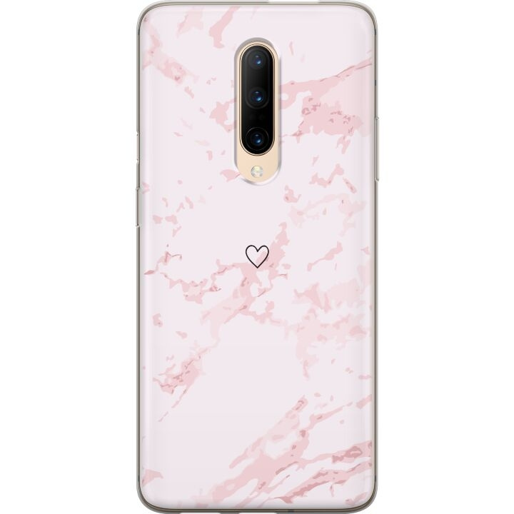 Mobile case for OnePlus 7 Pro with Pink Heart design in the group SMARTPHONE & TABLETS / Phone cases / OnePlus at TP E-commerce Nordic AB (A56686)