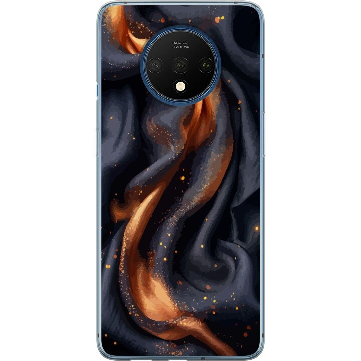 Mobile case for OnePlus 7T with Fiery silk design in the group SMARTPHONE & TABLETS / Phone cases / OnePlus at TP E-commerce Nordic AB (A56718)