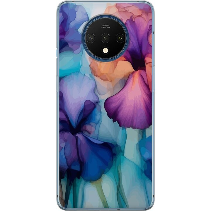 Mobile case for OnePlus 7T with Magical flowers design in the group SMARTPHONE & TABLETS / Phone cases / OnePlus at TP E-commerce Nordic AB (A56720)