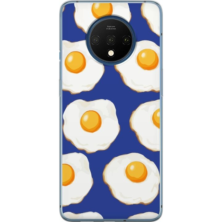 Mobile case for OnePlus 7T with Fried eggs design in the group SMARTPHONE & TABLETS / Phone cases / OnePlus at TP E-commerce Nordic AB (A56723)