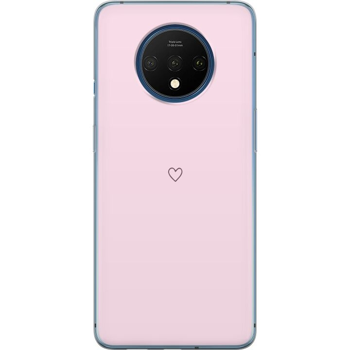 Mobile case for OnePlus 7T with Heart design in the group SMARTPHONE & TABLETS / Phone cases / OnePlus at TP E-commerce Nordic AB (A56736)