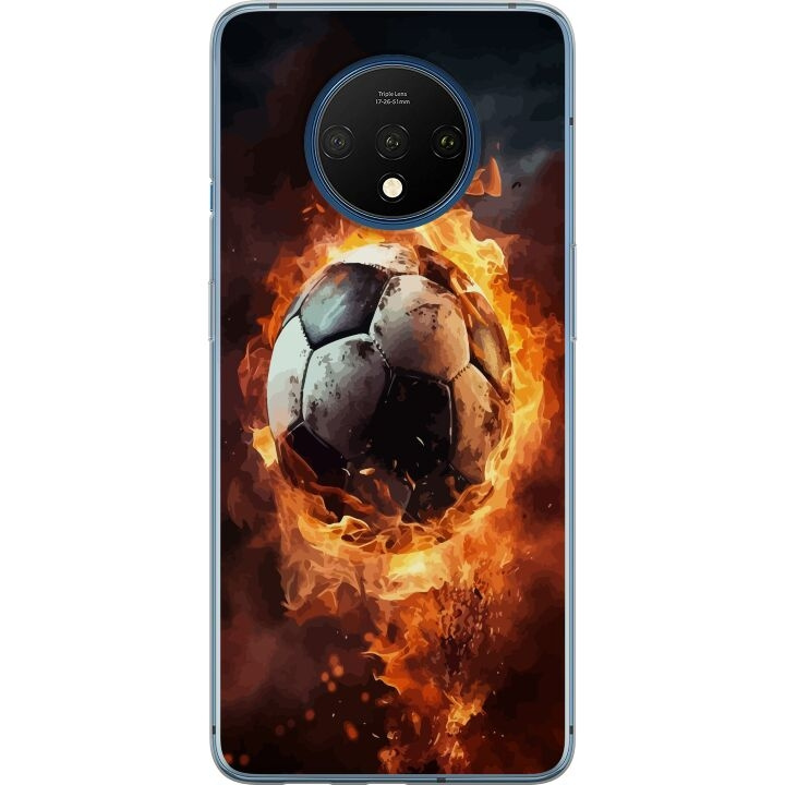 Mobile case for OnePlus 7T with Football design in the group SMARTPHONE & TABLETS / Phone cases / OnePlus at TP E-commerce Nordic AB (A56738)