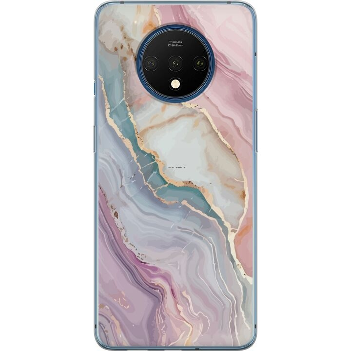 Mobile case for OnePlus 7T with Marble design in the group SMARTPHONE & TABLETS / Phone cases / OnePlus at TP E-commerce Nordic AB (A56739)