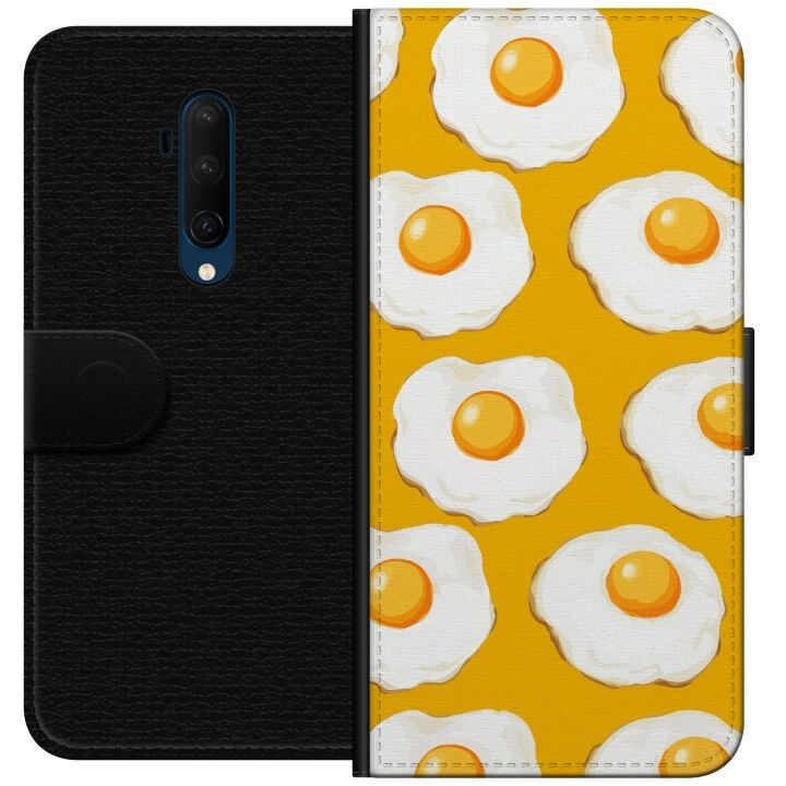 Wallet case for OnePlus 7T Pro with Fried egg design in the group SMARTPHONE & TABLETS / Phone cases / OnePlus at TP E-commerce Nordic AB (A56746)