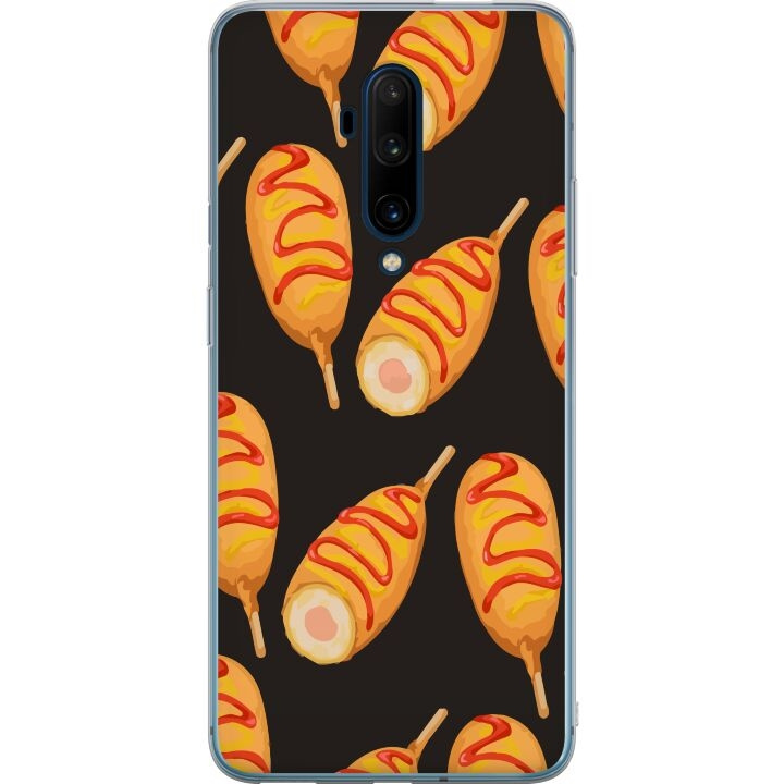 Mobile case for OnePlus 7T Pro with Chicken drumstick design in the group SMARTPHONE & TABLETS / Phone cases / OnePlus at TP E-commerce Nordic AB (A56780)