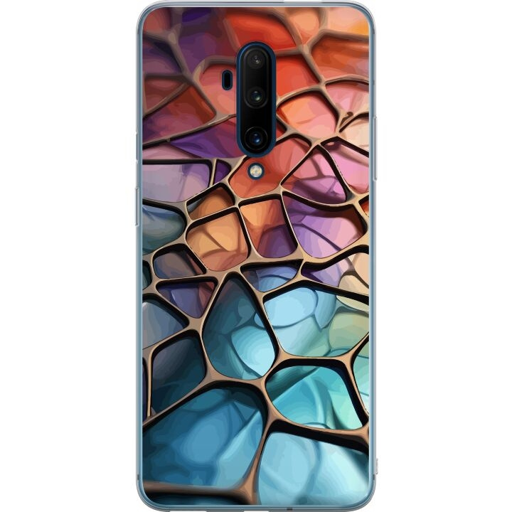 Mobile case for OnePlus 7T Pro with Metallic pattern design in the group SMARTPHONE & TABLETS / Phone cases / OnePlus at TP E-commerce Nordic AB (A56781)