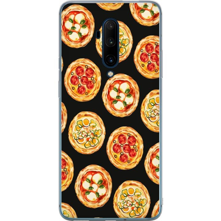 Mobile case for OnePlus 7T Pro with Pizza design in the group SMARTPHONE & TABLETS / Phone cases / OnePlus at TP E-commerce Nordic AB (A56784)