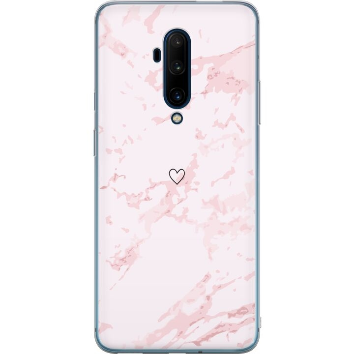 Mobile case for OnePlus 7T Pro with Pink Heart design in the group SMARTPHONE & TABLETS / Phone cases / OnePlus at TP E-commerce Nordic AB (A56794)