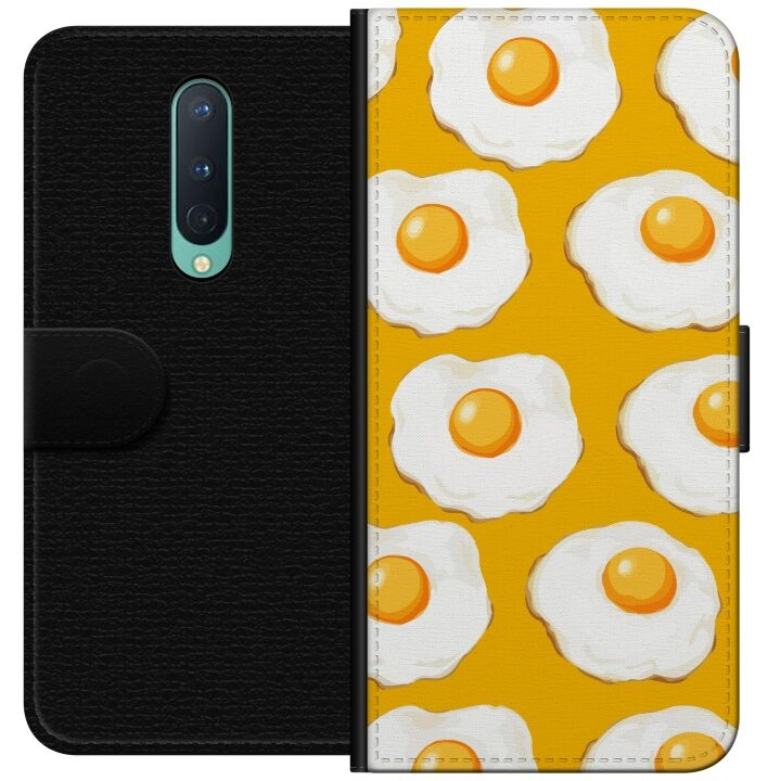 Wallet case for OnePlus 8 with Fried egg design in the group SMARTPHONE & TABLETS / Phone cases / OnePlus at TP E-commerce Nordic AB (A56800)