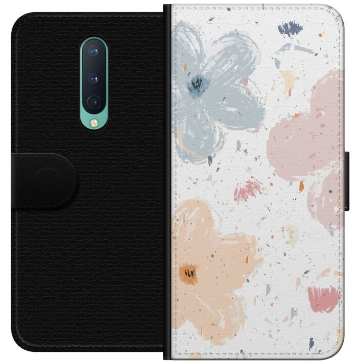 Wallet case for OnePlus 8 with Flowers design in the group SMARTPHONE & TABLETS / Phone cases / OnePlus at TP E-commerce Nordic AB (A56810)