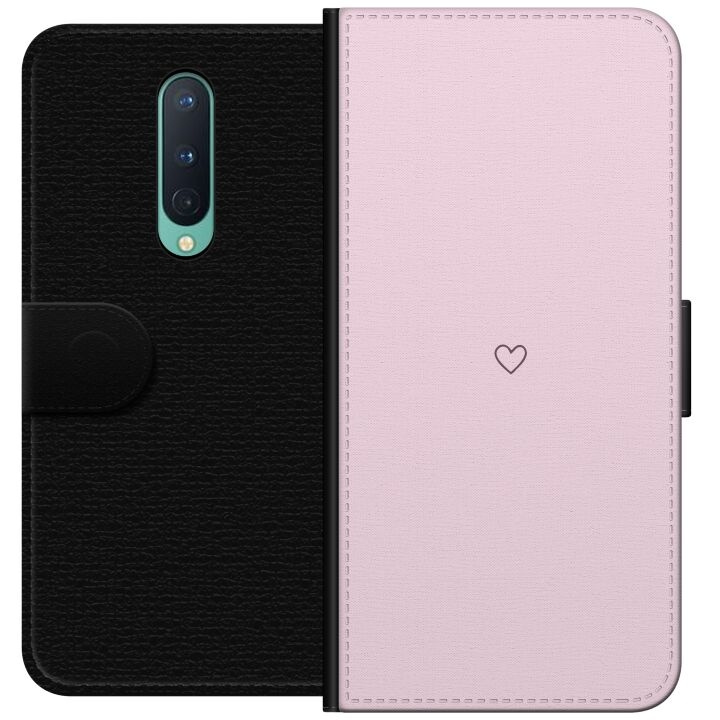 Wallet case for OnePlus 8 with Heart design in the group SMARTPHONE & TABLETS / Phone cases / OnePlus at TP E-commerce Nordic AB (A56817)