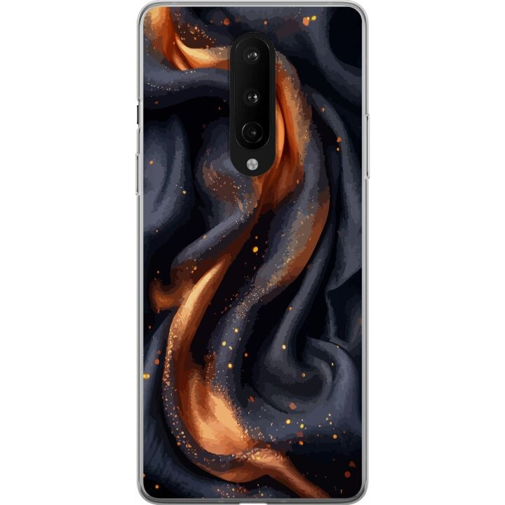 Mobile case for OnePlus 8 with Fiery silk design in the group SMARTPHONE & TABLETS / Phone cases / OnePlus at TP E-commerce Nordic AB (A56826)