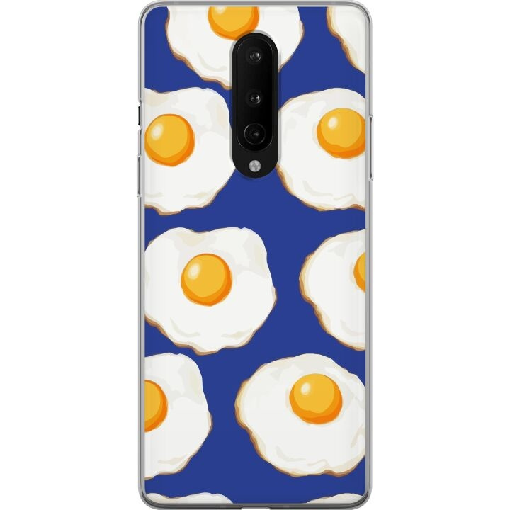 Mobile case for OnePlus 8 with Fried eggs design in the group SMARTPHONE & TABLETS / Phone cases / OnePlus at TP E-commerce Nordic AB (A56831)