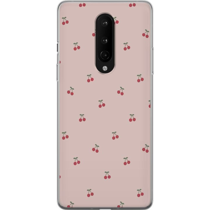 Mobile case for OnePlus 8 with Cherry design in the group SMARTPHONE & TABLETS / Phone cases / OnePlus at TP E-commerce Nordic AB (A56832)