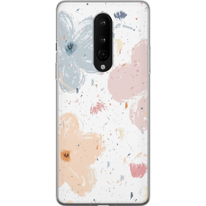 Mobile case for OnePlus 8 with Flowers design in the group SMARTPHONE & TABLETS / Phone cases / OnePlus at TP E-commerce Nordic AB (A56837)