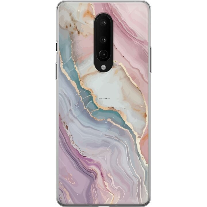 Mobile case for OnePlus 8 with Marble design in the group SMARTPHONE & TABLETS / Phone cases / OnePlus at TP E-commerce Nordic AB (A56847)