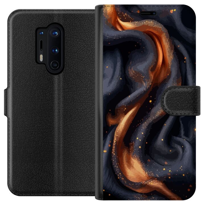 Wallet case for OnePlus 8 Pro with Fiery silk design in the group SMARTPHONE & TABLETS / Phone cases / OnePlus at TP E-commerce Nordic AB (A56853)