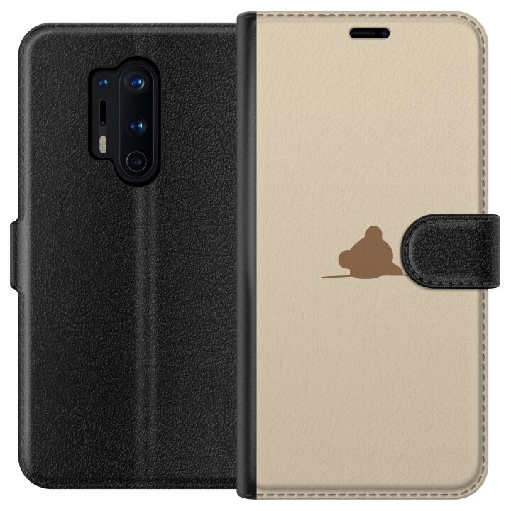 Wallet case for OnePlus 8 Pro with Nalle design in the group SMARTPHONE & TABLETS / Phone cases / OnePlus at TP E-commerce Nordic AB (A56872)