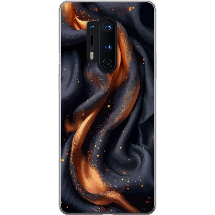 Mobile case for OnePlus 8 Pro with Fiery silk design in the group SMARTPHONE & TABLETS / Phone cases / OnePlus at TP E-commerce Nordic AB (A56880)