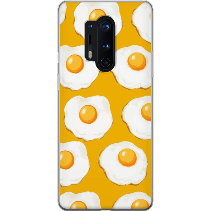 Mobile case for OnePlus 8 Pro with Fried egg design in the group SMARTPHONE & TABLETS / Phone cases / OnePlus at TP E-commerce Nordic AB (A56881)