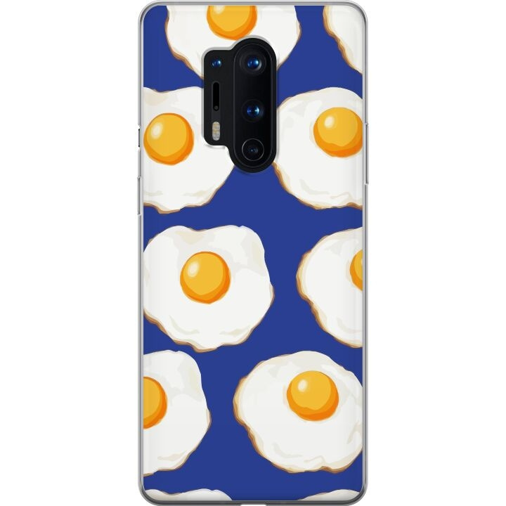 Mobile case for OnePlus 8 Pro with Fried eggs design in the group SMARTPHONE & TABLETS / Phone cases / OnePlus at TP E-commerce Nordic AB (A56885)