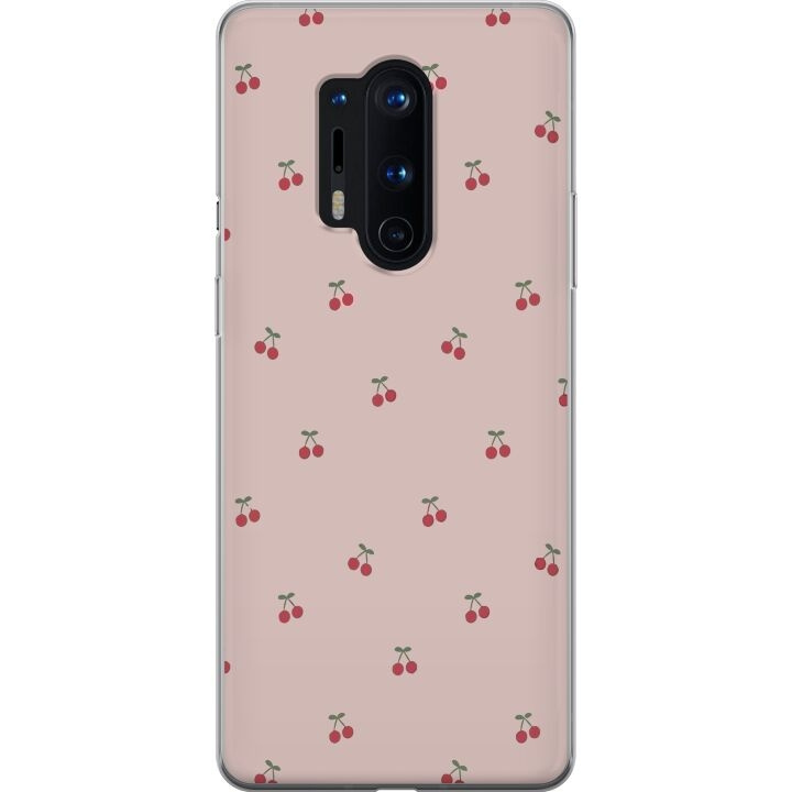 Mobile case for OnePlus 8 Pro with Cherry design in the group SMARTPHONE & TABLETS / Phone cases / OnePlus at TP E-commerce Nordic AB (A56886)