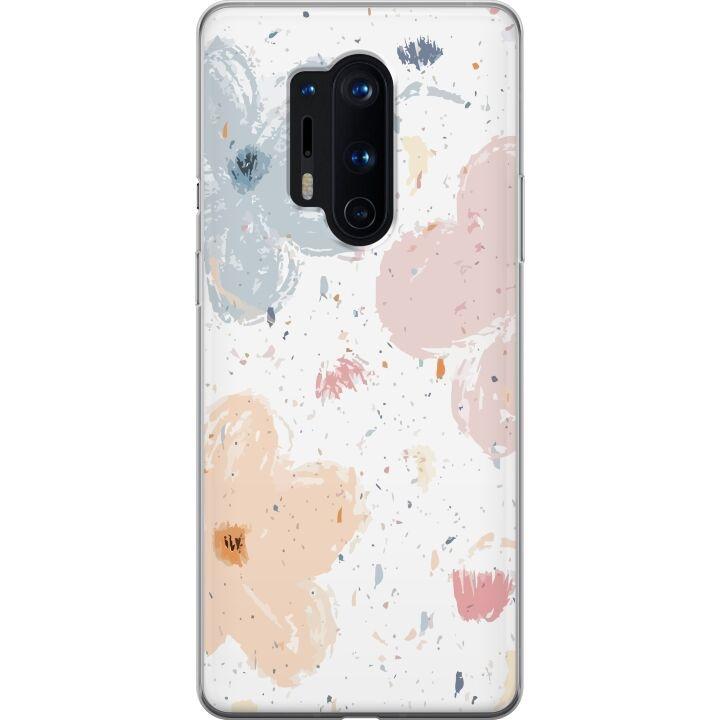 Mobile case for OnePlus 8 Pro with Flowers design in the group SMARTPHONE & TABLETS / Phone cases / OnePlus at TP E-commerce Nordic AB (A56891)