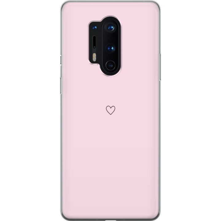 Mobile case for OnePlus 8 Pro with Heart design in the group SMARTPHONE & TABLETS / Phone cases / OnePlus at TP E-commerce Nordic AB (A56898)