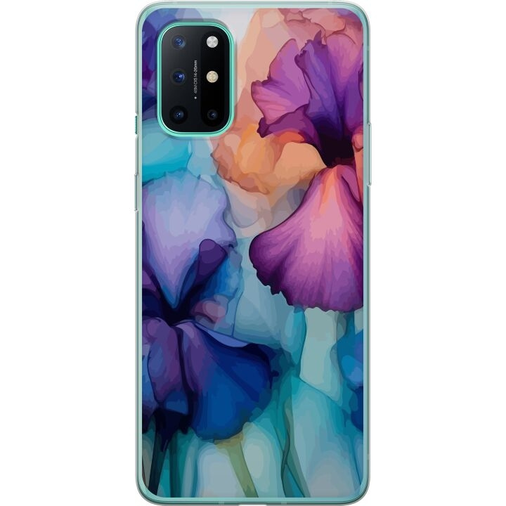 Mobile case for OnePlus 8T with Magical flowers design in the group SMARTPHONE & TABLETS / Phone cases / OnePlus at TP E-commerce Nordic AB (A56936)