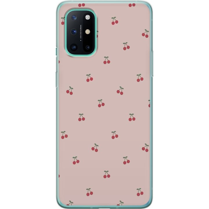 Mobile case for OnePlus 8T with Cherry design in the group SMARTPHONE & TABLETS / Phone cases / OnePlus at TP E-commerce Nordic AB (A56940)