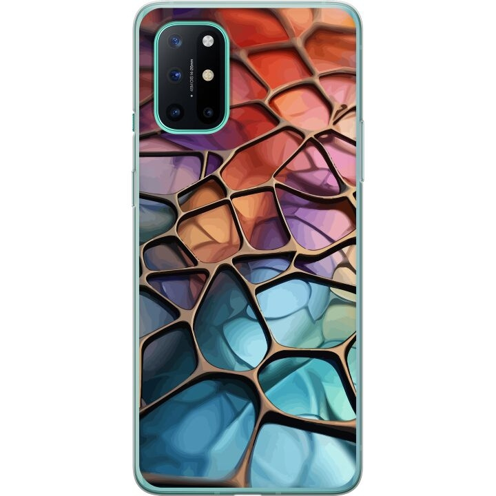 Mobile case for OnePlus 8T with Metallic pattern design in the group SMARTPHONE & TABLETS / Phone cases / OnePlus at TP E-commerce Nordic AB (A56943)