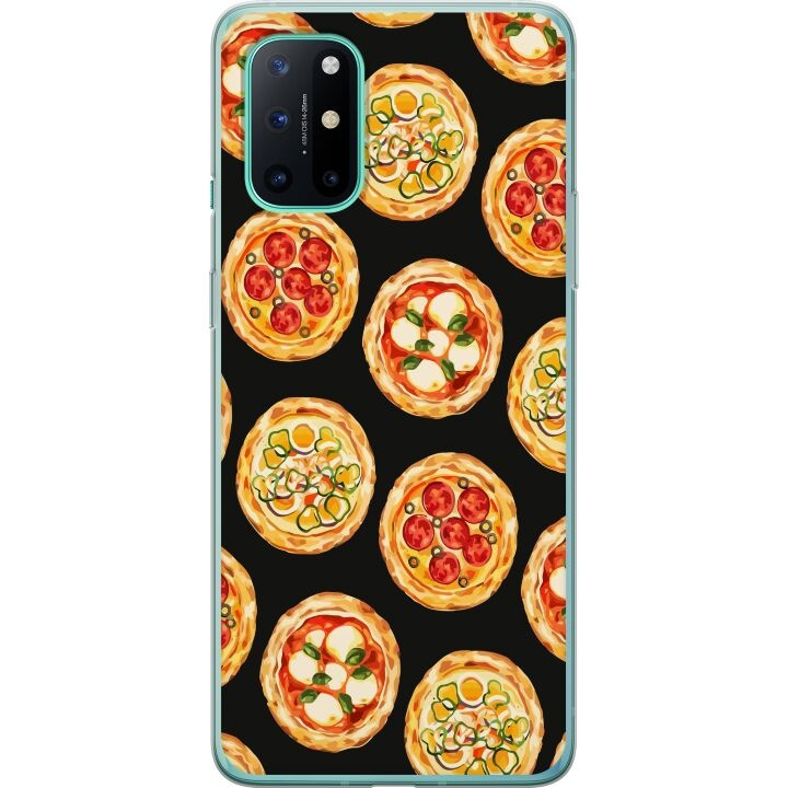 Mobile case for OnePlus 8T with Pizza design in the group SMARTPHONE & TABLETS / Phone cases / OnePlus at TP E-commerce Nordic AB (A56946)