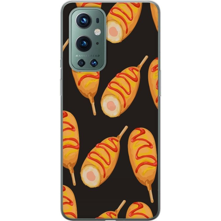 Mobile case for OnePlus 9 Pro with Chicken drumstick design in the group SMARTPHONE & TABLETS / Phone cases / OnePlus at TP E-commerce Nordic AB (A57050)