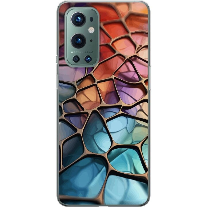 Mobile case for OnePlus 9 Pro with Metallic pattern design in the group SMARTPHONE & TABLETS / Phone cases / OnePlus at TP E-commerce Nordic AB (A57051)