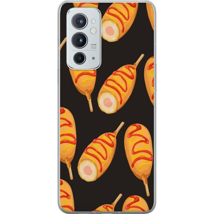 Mobile case for OnePlus 9RT 5G with Chicken drumstick design in the group SMARTPHONE & TABLETS / Phone cases / OnePlus at TP E-commerce Nordic AB (A57077)