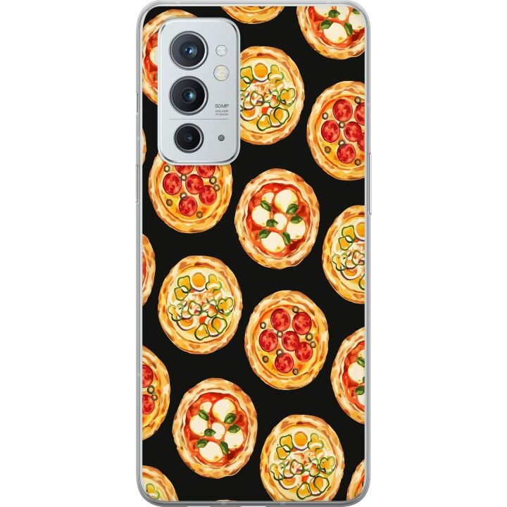 Mobile case for OnePlus 9RT 5G with Pizza design in the group SMARTPHONE & TABLETS / Phone cases / OnePlus at TP E-commerce Nordic AB (A57081)