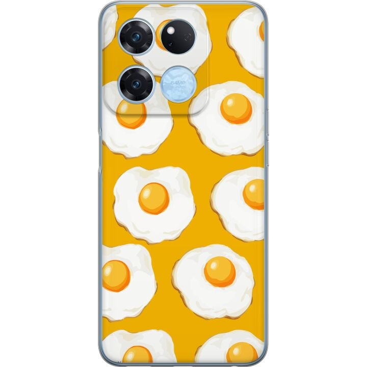 Mobile case for OnePlus Ace Racing with Fried egg design in the group SMARTPHONE & TABLETS / Phone cases / OnePlus at TP E-commerce Nordic AB (A57124)